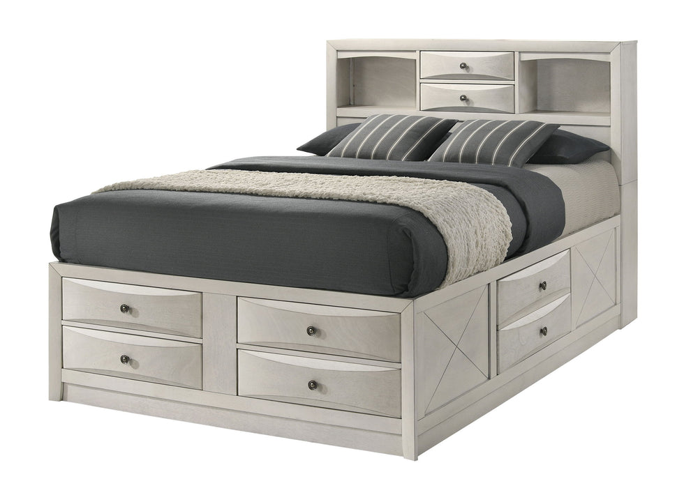 Emily - Captains Bed – Storage Beds by Crown Mark at Furniture Wholesale Plus , Nashville furniture store