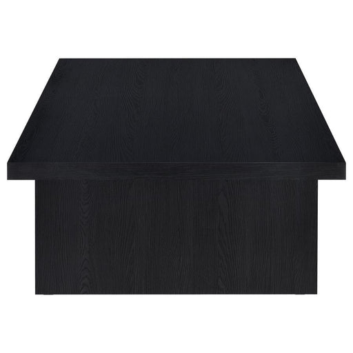 Max - Rectangular Engineered Laminate Coffee Table - Black – Coffee Tables by Coaster Fine Furniture at Furniture Wholesale Plus , Nashville furniture store