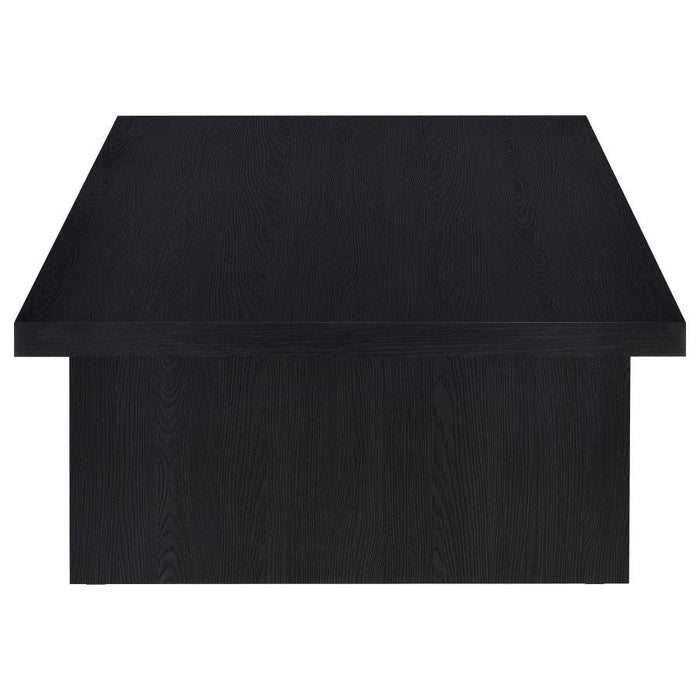 Max - Rectangular Engineered Laminate Coffee Table - Black – Coffee Tables by Coaster Fine Furniture at Furniture Wholesale Plus , Nashville furniture store