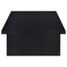 Max - Rectangular Engineered Laminate Coffee Table - Black – Coffee Tables by Coaster Fine Furniture at Furniture Wholesale Plus , Nashville furniture store