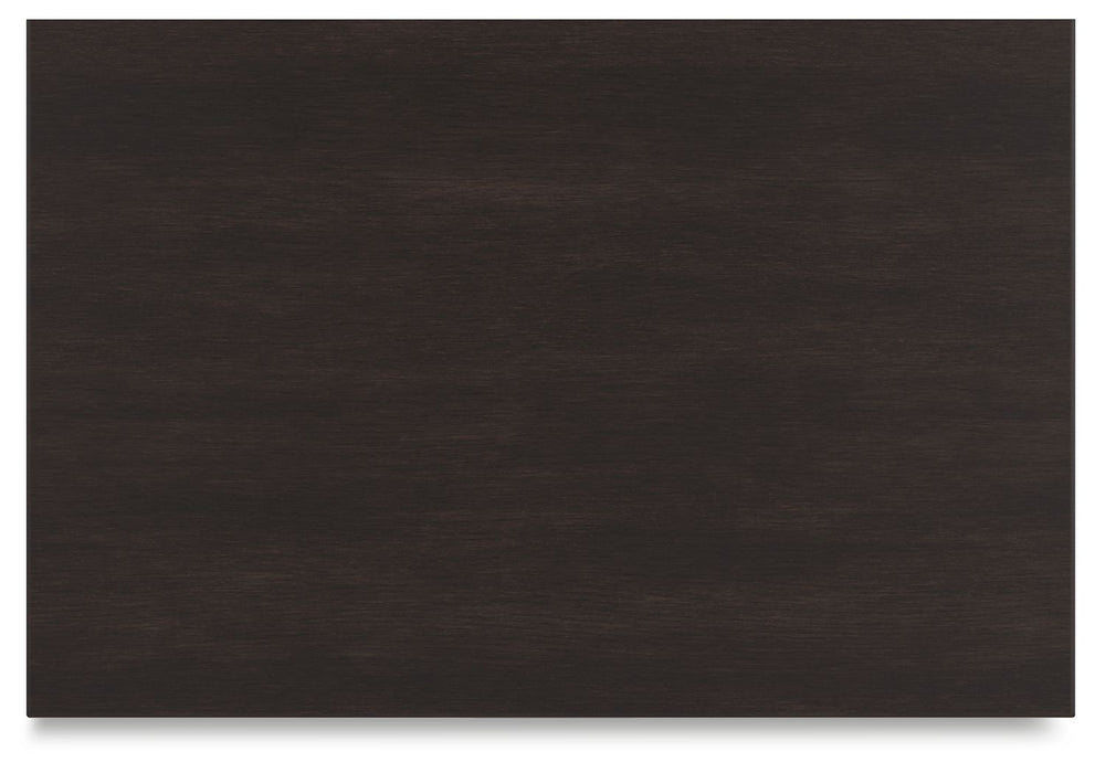 Covetown - Two Drawer Night Stand - Dark Brown – Accent Nightstands by Signature Design by Ashley® at Furniture Wholesale Plus , Nashville furniture store