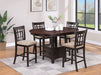 Lavon - Oval Counter Height Dining Set - Premium 5 Piece Dining Room Sets from CoasterEveryday - Just $889! Shop now at Furniture Wholesale Plus  We are the best furniture store in Nashville, Hendersonville, Goodlettsville, Madison, Antioch, Mount Juliet, Lebanon, Gallatin, Springfield, Murfreesboro, Franklin, Brentwood