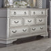 Abbey Park - 7 Drawer Dresser - Antique White – Dressers by Liberty Furniture at Furniture Wholesale Plus , Nashville furniture store