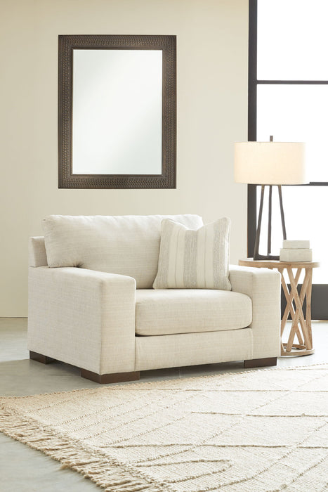 Maggie - Living Room Set – Stationary Chair & Ottoman by Signature Design by Ashley® at Furniture Wholesale Plus , Nashville furniture store