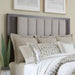 Modern Edge - Queen Upholstered Panel Headboard - Caffe – Upholstered Headboards by Liberty Furniture at Furniture Wholesale Plus , Nashville furniture store