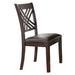 Adrian - Side Chair (Set of 2) - Dark Brown – Chair Sets by Steve Silver Furniture at Furniture Wholesale Plus , Nashville furniture store