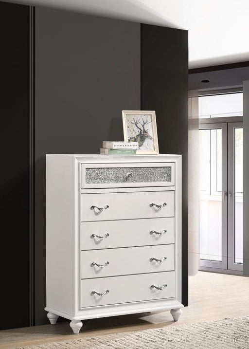 Barzini - 5-Drawer Bedroom Chest - Premium Accent Chests from CoasterEveryday - Just $589! Shop now at Furniture Wholesale Plus  We are the best furniture store in Nashville, Hendersonville, Goodlettsville, Madison, Antioch, Mount Juliet, Lebanon, Gallatin, Springfield, Murfreesboro, Franklin, Brentwood