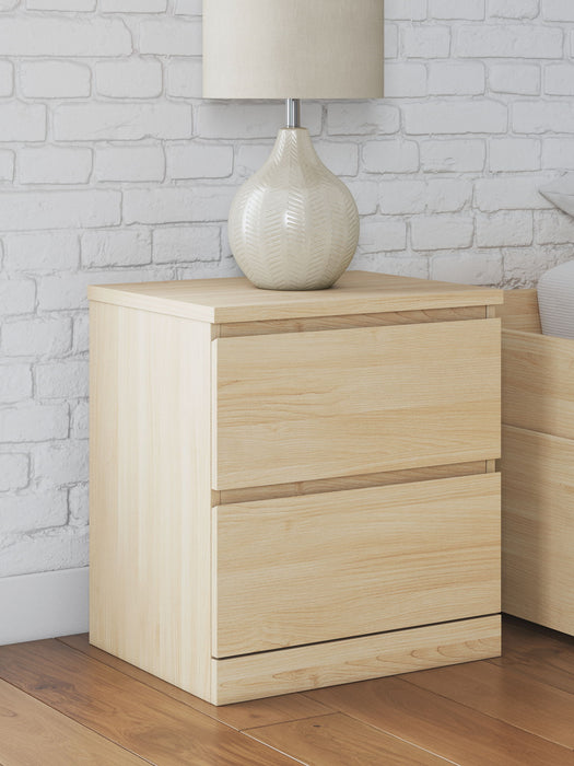 Onita - Two Drawer Night Stand – Accent Nightstands by Signature Design by Ashley® at Furniture Wholesale Plus , Nashville furniture store