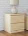 Onita - Two Drawer Night Stand – Accent Nightstands by Signature Design by Ashley® at Furniture Wholesale Plus , Nashville furniture store
