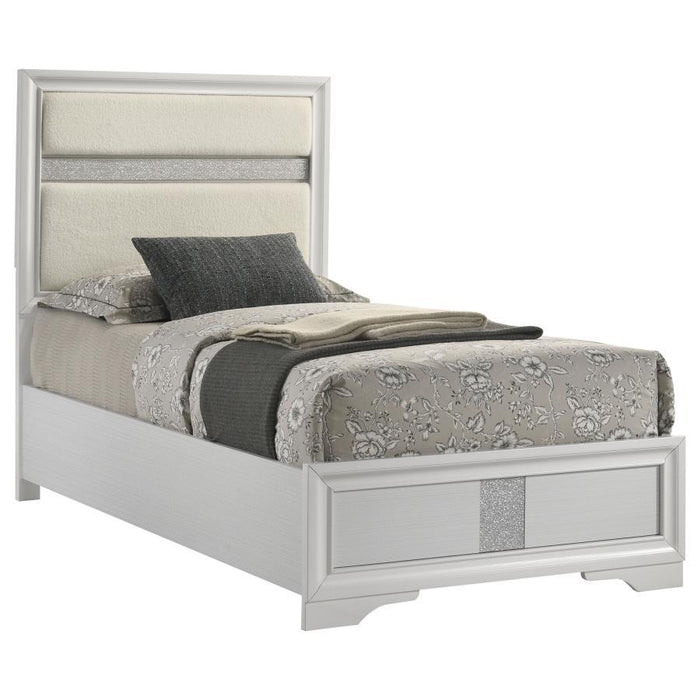 Miranda - Upholstered Panel Bed – Upholstered Beds by Coaster Fine Furniture at Furniture Wholesale Plus , Nashville furniture store