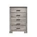 Millers Cove - Chest (Sturdy) - Two-Tone Gray – Accent Chests by Elements International at Furniture Wholesale Plus , Nashville furniture store