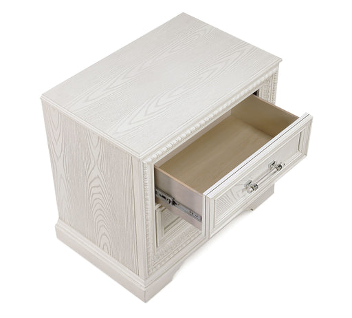 Alexandria - Accent Nightstand - White - Premium Accent Nightstands from Crown Mark - Just $339! Shop now at Furniture Wholesale Plus  We are the best furniture store in Nashville, Hendersonville, Goodlettsville, Madison, Antioch, Mount Juliet, Lebanon, Gallatin, Springfield, Murfreesboro, Franklin, Brentwood