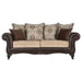 Elmbrook - Upholstered Rolled Arm Sofa Set With Intricate Wood - Premium Stationary Sofas & Loveseats from Coaster Fine Furniture - Just $2279! Shop now at Furniture Wholesale Plus  We are the best furniture store in Nashville, Hendersonville, Goodlettsville, Madison, Antioch, Mount Juliet, Lebanon, Gallatin, Springfield, Murfreesboro, Franklin, Brentwood