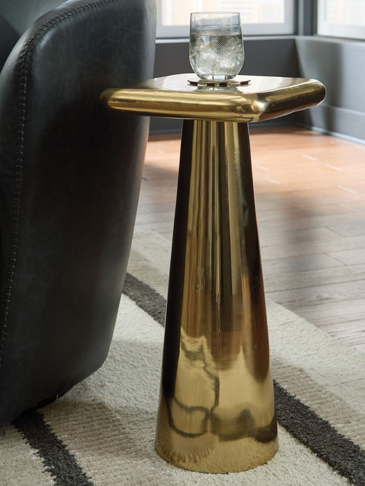 Dallenburg - Accent Table - Gold Finish – Accent Tables by Signature Design by Ashley® at Furniture Wholesale Plus , Nashville furniture store