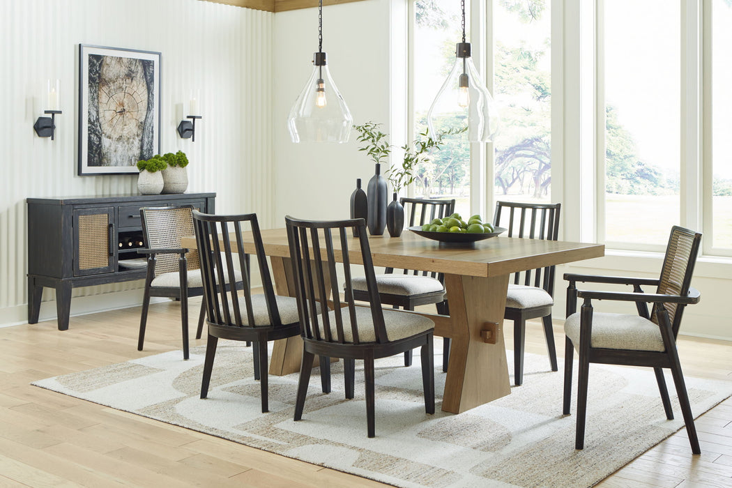 Galliden - Rectangular Dining Room Set – 8 + Piece Dining Room Sets by Signature Design by Ashley® at Furniture Wholesale Plus , Nashville furniture store