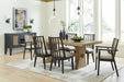 Galliden - Rectangular Dining Room Set – 8 + Piece Dining Room Sets by Signature Design by Ashley® at Furniture Wholesale Plus , Nashville furniture store