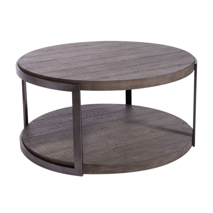 Modern View - Round Table – Cocktail Tables by Liberty Furniture at Furniture Wholesale Plus , Nashville furniture store
