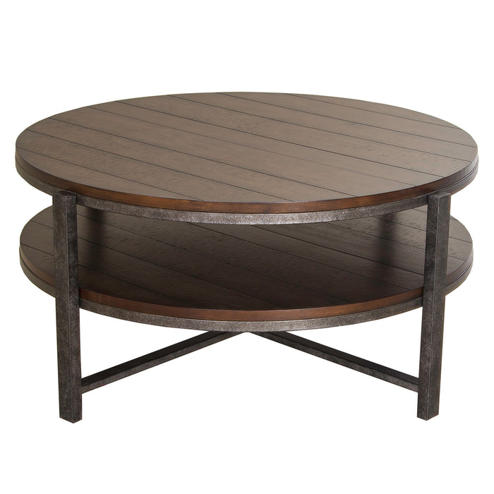 Breckinridge - Round Table – Cocktail Tables by Liberty Furniture at Furniture Wholesale Plus , Nashville furniture store
