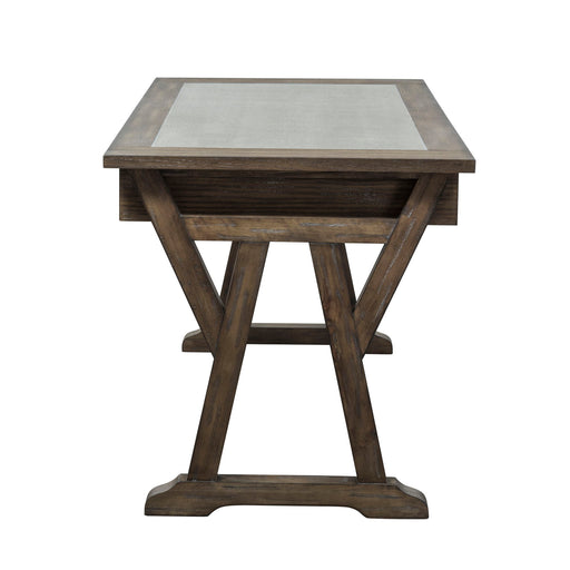 Stone Brook - Laptop Desk - Rustic Saddle – Computer Desks by Liberty Furniture at Furniture Wholesale Plus , Nashville furniture store