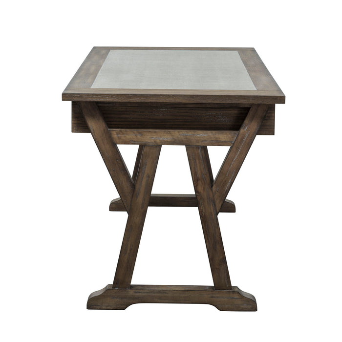 Stone Brook - Laptop Desk - Rustic Saddle – Computer Desks by Liberty Furniture at Furniture Wholesale Plus , Nashville furniture store