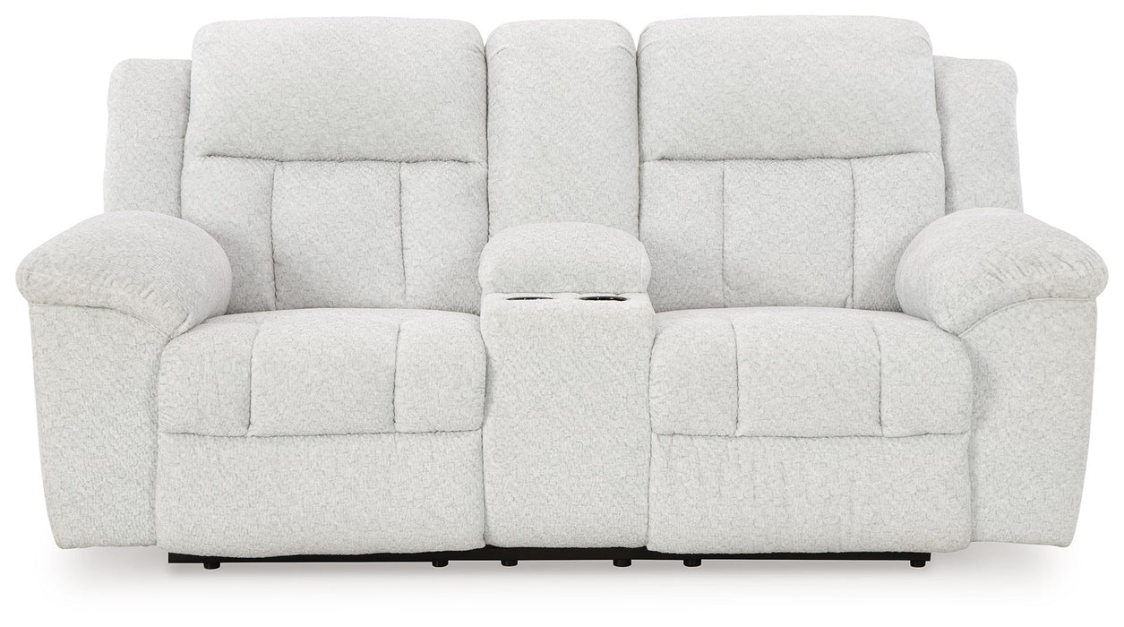 Frohn - Dbl Reclining Loveseat With Console – Reclining Loveseats by Signature Design by Ashley® at Furniture Wholesale Plus , Nashville furniture store