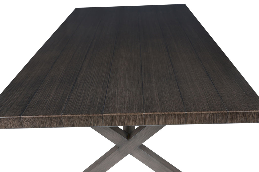 Marina - Rectangular Patio Table - Brown – Dining Tables by Steve Silver Furniture at Furniture Wholesale Plus , Nashville furniture store