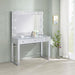 Umbridge - 3-Drawer Vanity Set With Lighting - Chrome And White - Premium Vanity Sets from CoasterEssence - Just $849! Shop now at Furniture Wholesale Plus  We are the best furniture store in Nashville, Hendersonville, Goodlettsville, Madison, Antioch, Mount Juliet, Lebanon, Gallatin, Springfield, Murfreesboro, Franklin, Brentwood