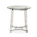 Lucinda - 24.5" End Table - Chrome – End Tables by Elements International at Furniture Wholesale Plus , Nashville furniture store