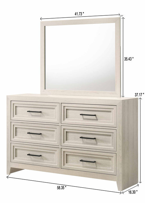 Lorraine - Dresser – Dressers by Crown Mark at Furniture Wholesale Plus , Nashville furniture store