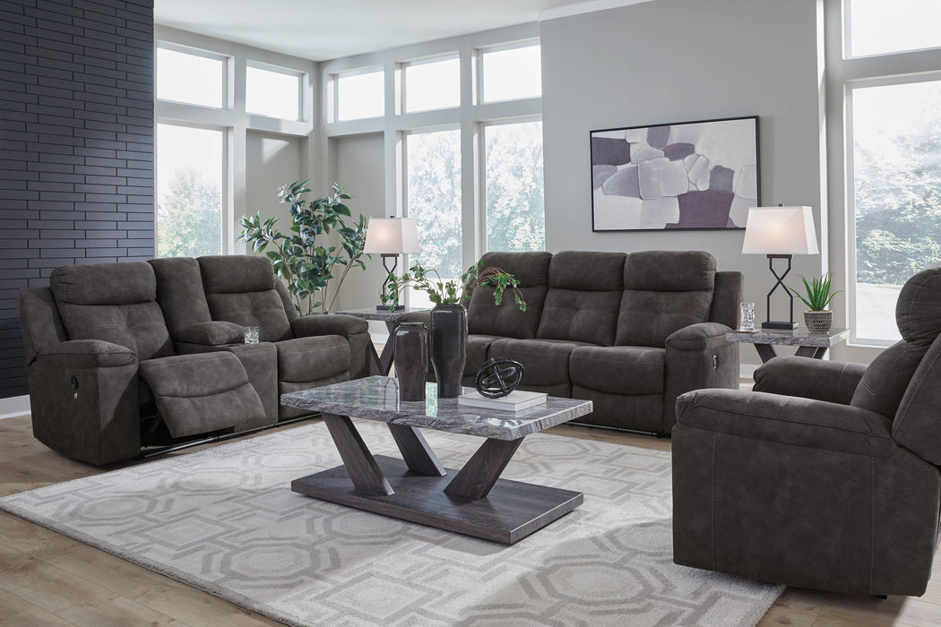 Brysonview - Reclining Living Room Set – Reclining Sofas & Loveseats by Benchcraft® at Furniture Wholesale Plus , Nashville furniture store