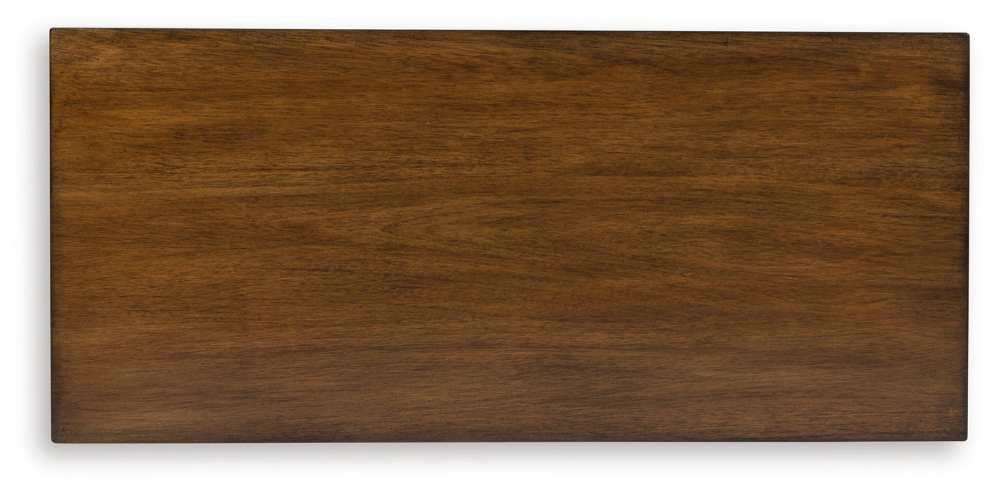 Taffenbrook - Five Drawer Chest - Medium Brown – Accent Chests by Benchcraft® at Furniture Wholesale Plus , Nashville furniture store