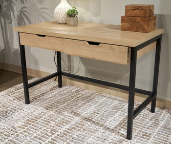 Vine Valley - Home Office Desk - Light Brown – Writing Desks by Signature Design by Ashley® at Furniture Wholesale Plus , Nashville furniture store