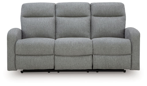 Gauntlet - Reclining Sofa - Sterling – Reclining Sofas by Signature Design by Ashley® at Furniture Wholesale Plus , Nashville furniture store