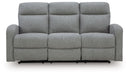 Gauntlet - 2 Pc. - Reclining Sofa And Loveseat - Sterling – Reclining Sofas & Loveseats by Signature Design by Ashley® at Furniture Wholesale Plus , Nashville furniture store