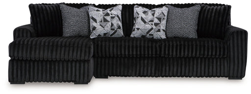Midnight-Madness - Sectional - Premium Stationary Sectionals from Signature Design by Ashley® - Just $1208! Shop now at Furniture Wholesale Plus  We are the best furniture store in Nashville, Hendersonville, Goodlettsville, Madison, Antioch, Mount Juliet, Lebanon, Gallatin, Springfield, Murfreesboro, Franklin, Brentwood