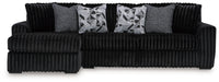 Midnight-Madness - 2 Piece Sectional – Stationary Sectionals by Signature Design by Ashley® at Furniture Wholesale Plus , Nashville furniture store