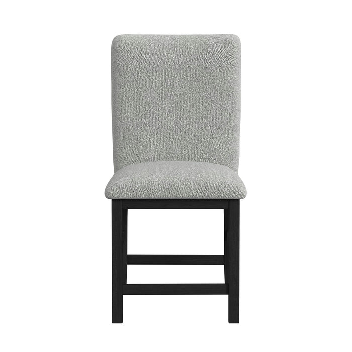 Portland - Square Back Counter Stool (Set of 2) - Black / Gray – Stool Sets by Elements International at Furniture Wholesale Plus , Nashville furniture store