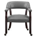 Tournament - Arm Chair With Casters – Arm Chairs by Steve Silver Furniture at Furniture Wholesale Plus , Nashville furniture store