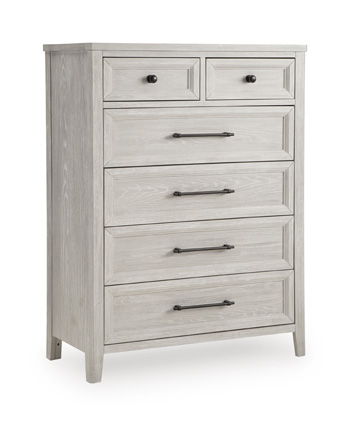 Darbonton - Six Drawer Chest - Dove White – Accent Chests by Signature Design by Ashley® at Furniture Wholesale Plus , Nashville furniture store