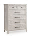 Darbonton - Six Drawer Chest - Dove White – Accent Chests by Signature Design by Ashley® at Furniture Wholesale Plus , Nashville furniture store