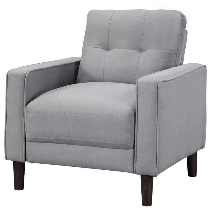 Bowen - Upholstered Track Arm Tufted Accent Chair – Arm Chairs by Coaster Fine Furniture at Furniture Wholesale Plus , Nashville furniture store