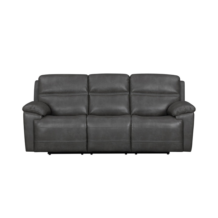 Camaro - Motion Sofa - Nugget Gray – Reclining Sofas by Elements International at Furniture Wholesale Plus , Nashville furniture store