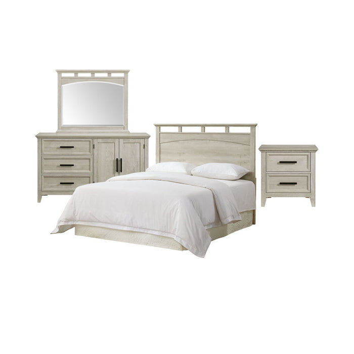 Matias - Bedroom Set With Queen/Full Headboard, Dresser, Mirror & Nightstand – 4 Piece Bedroom Sets by Elements International at Furniture Wholesale Plus , Nashville furniture store