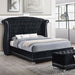 Barzini - Upholstered Wingback Bed – Upholstered Beds by CoasterElevations at Furniture Wholesale Plus , Nashville furniture store