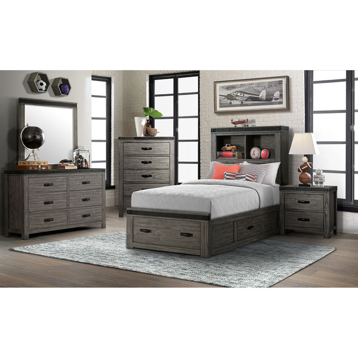 Wade - Youth Platform Storage Bed – Storage Beds by Elements International at Furniture Wholesale Plus , Nashville furniture store