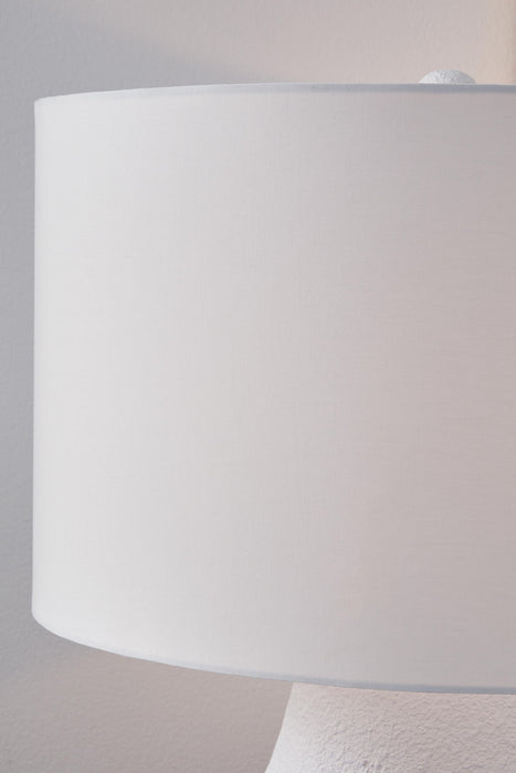 Dashland - Metal Table Lamp - White / Navy – Table Lamps by Signature Design by Ashley® at Furniture Wholesale Plus , Nashville furniture store
