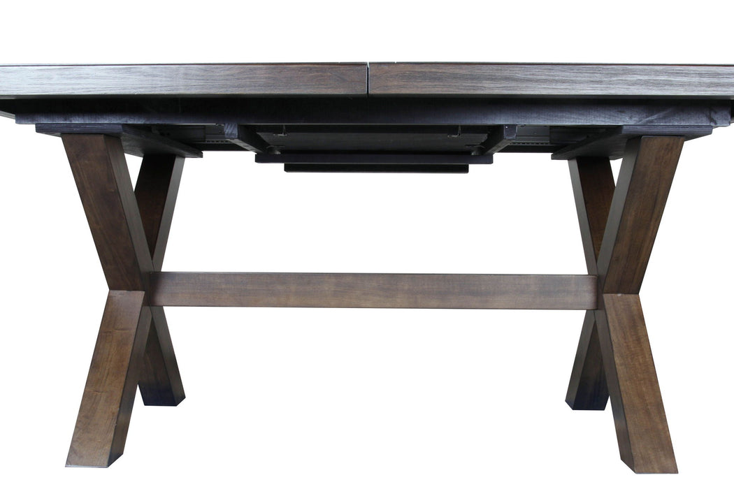 Astoria - Trestle Table - Dark Brown – Dining Tables by Steve Silver Furniture at Furniture Wholesale Plus , Nashville furniture store