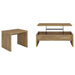 Canoga - Lift Top Cocktail Coffee Table Set - Mango – Table Sets by Coaster Fine Furniture at Furniture Wholesale Plus , Nashville furniture store