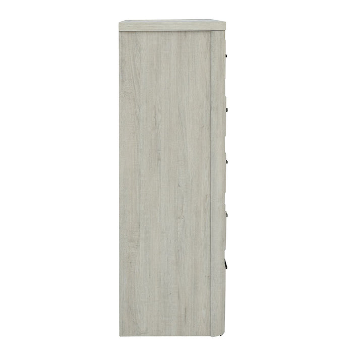 Modern Play - 5 Drawer Chest - Natural White – Accent Chests by Liberty Furniture at Furniture Wholesale Plus , Nashville furniture store