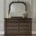 Providence Park - Dresser & Mirror - Chateau Brown – Dresser & Mirror by Liberty Furniture at Furniture Wholesale Plus , Nashville furniture store